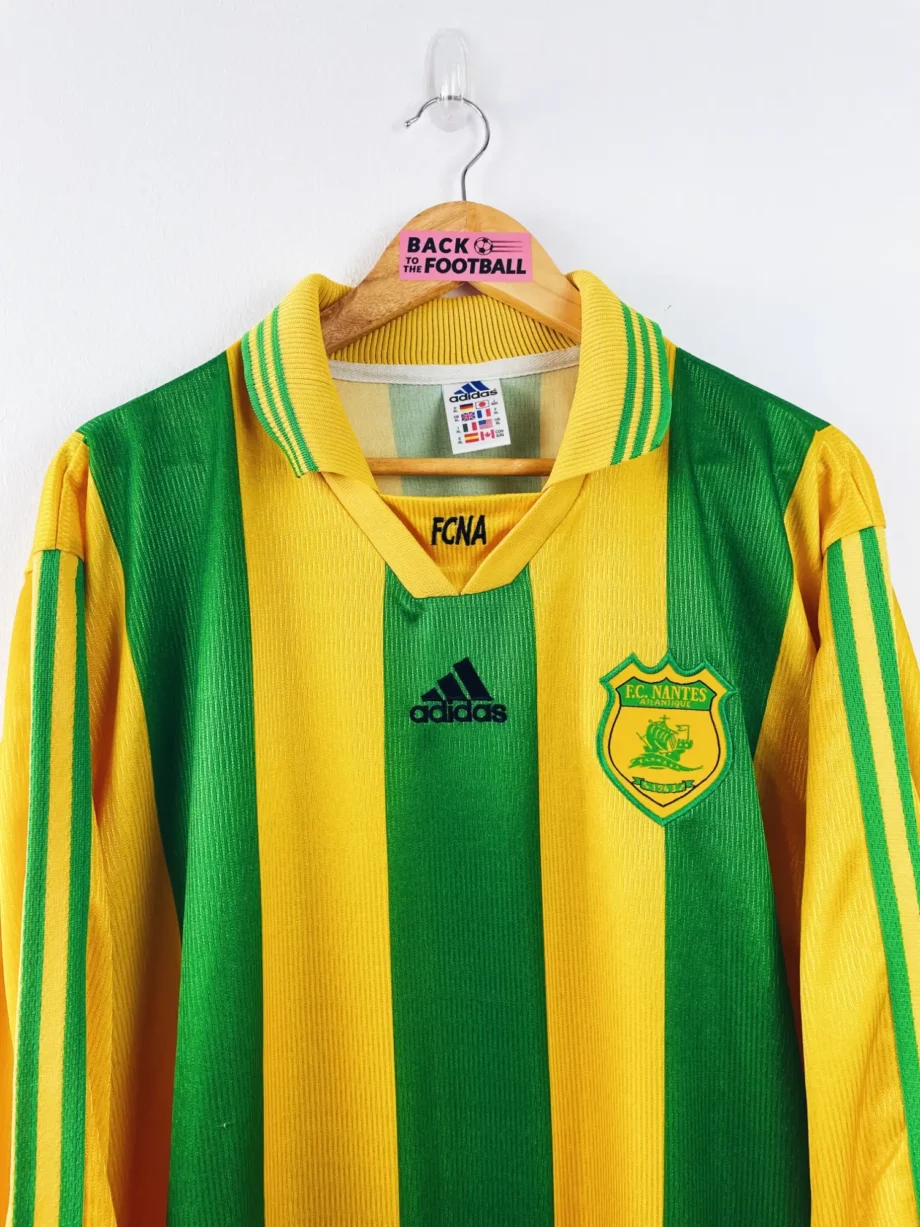 maillot vintage domicile FC Nantes 1998/2000 manches longues