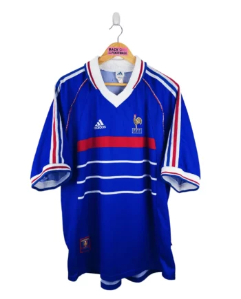 maillot vintage domicile équipe de France 1998