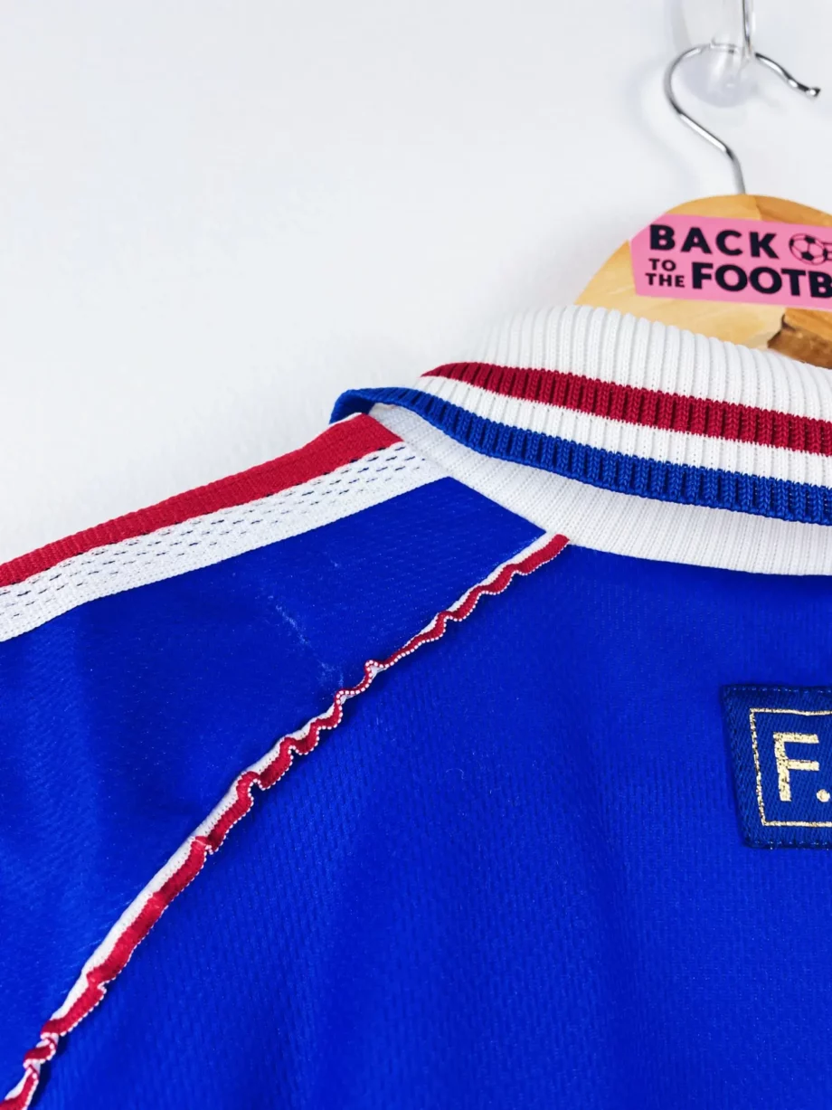 maillot vintage domicile équipe de France 1998