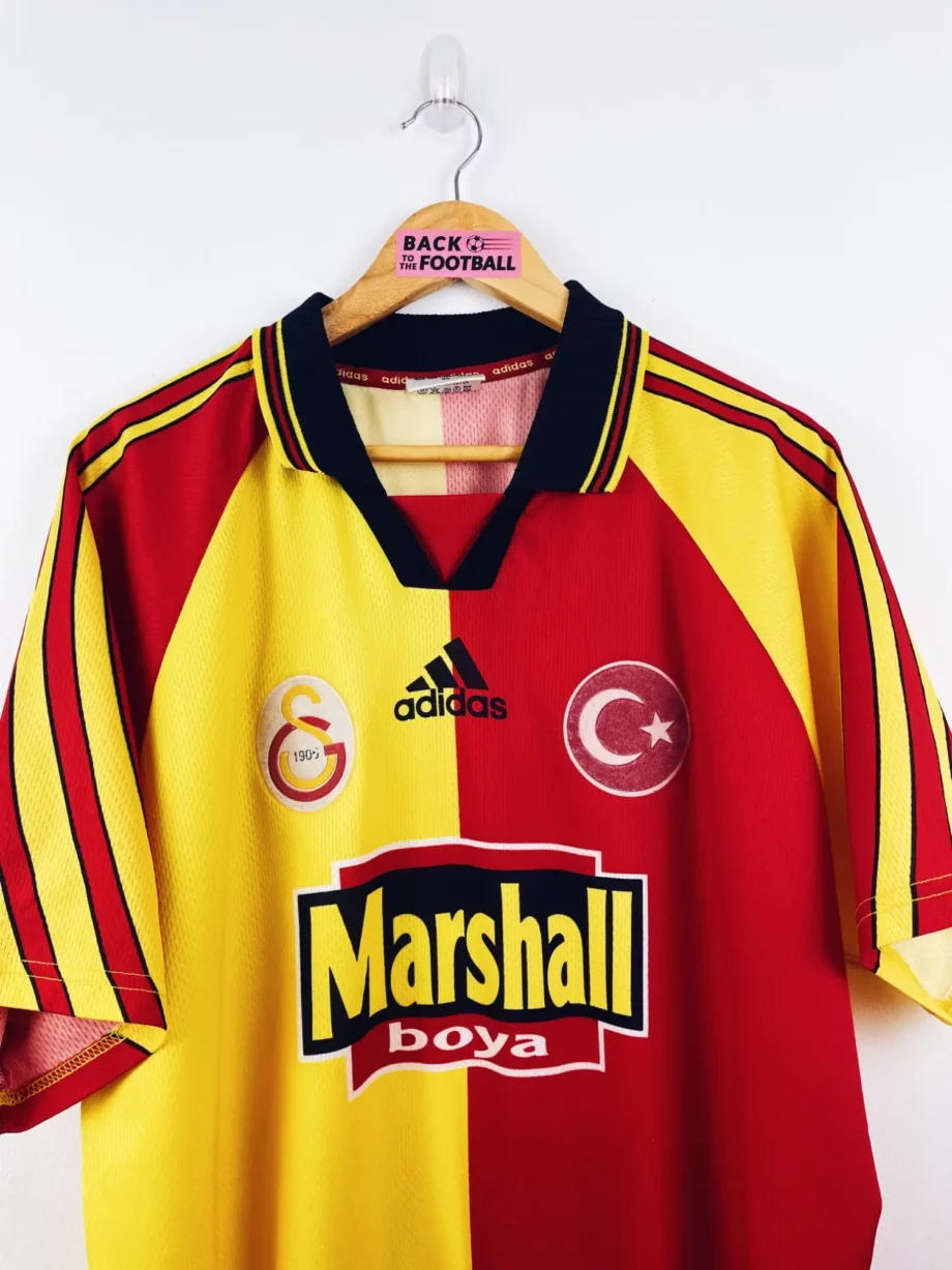 maillot vintage domicile Galatasaray 1998/1999