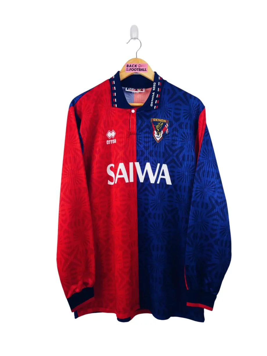 maillot vintage domicile Genoa 1992/1994 manches longues