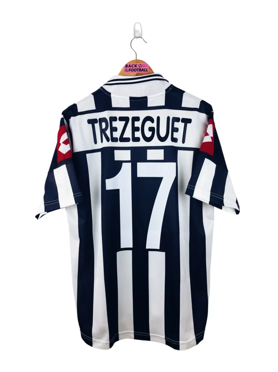 maillot vintage europe Juventus 2001/2002 floqué Trezeguet #17