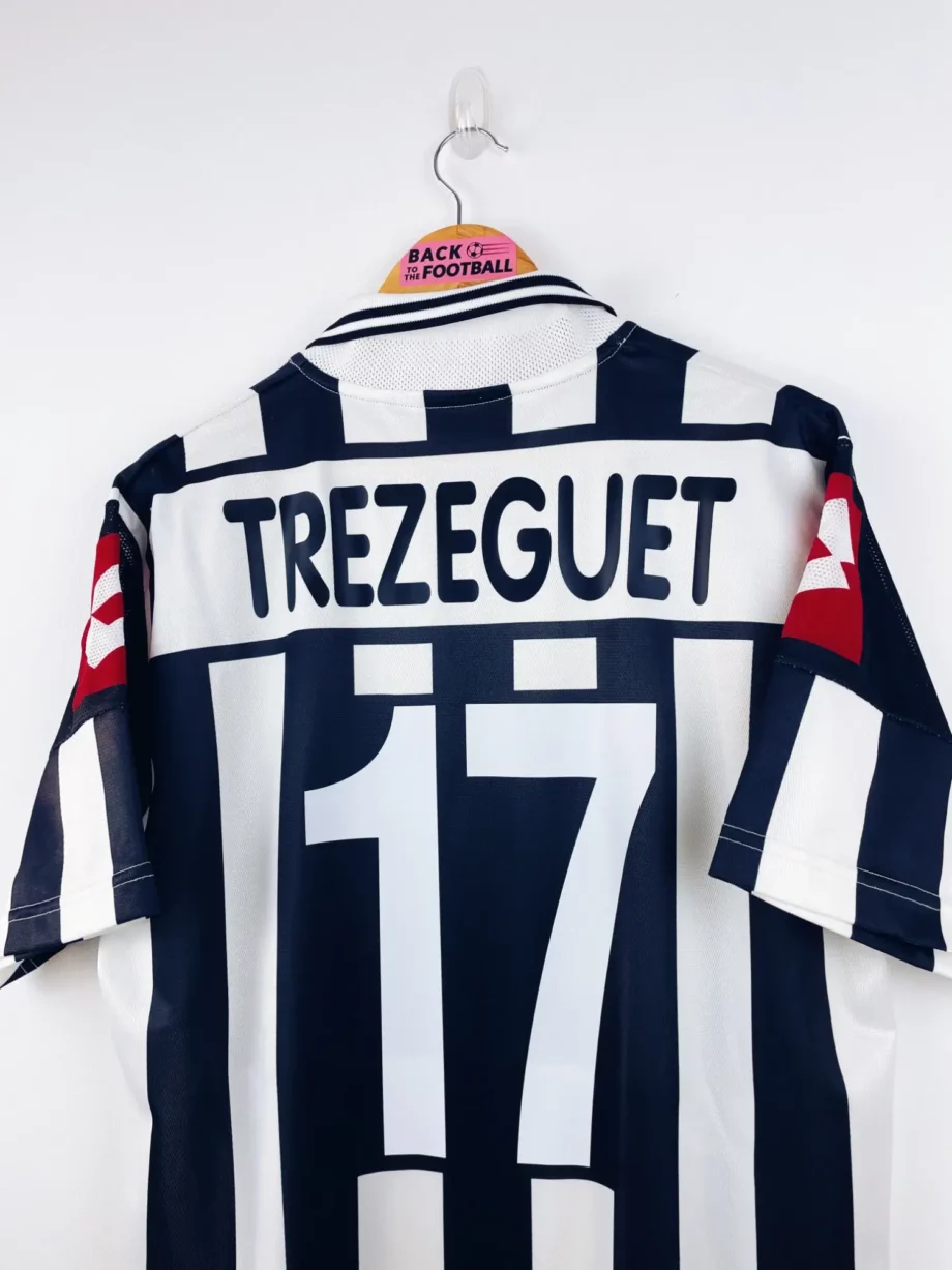 maillot vintage europe Juventus 2001/2002 floqué Trezeguet #17