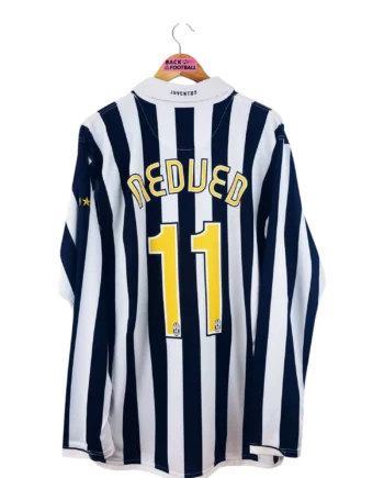 maillot vintage domicile Juventus 2006/2007 manches longues floqué Nedved #11