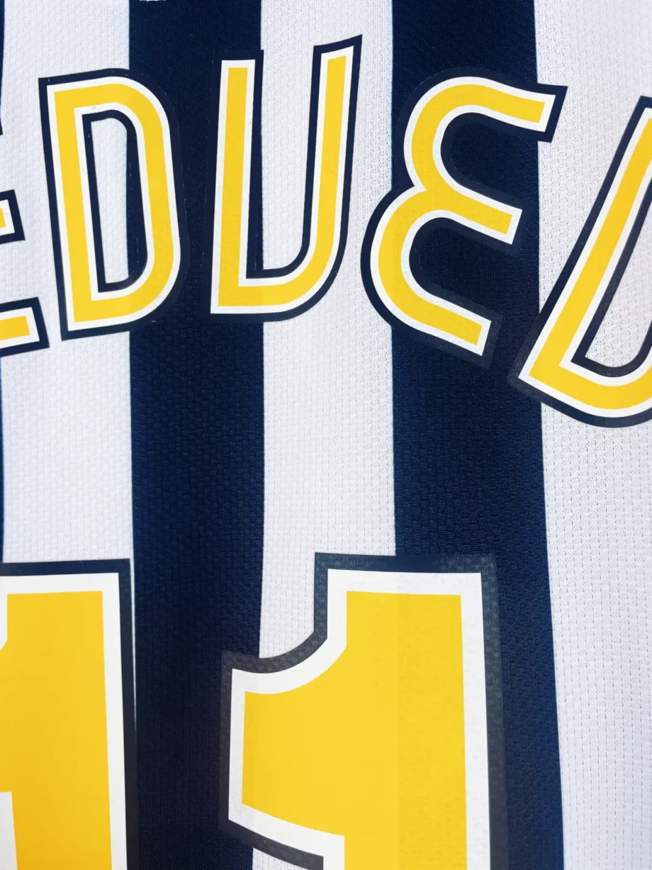 maillot vintage domicile Juventus 2006/2007 manches longues floqué Nedved #11