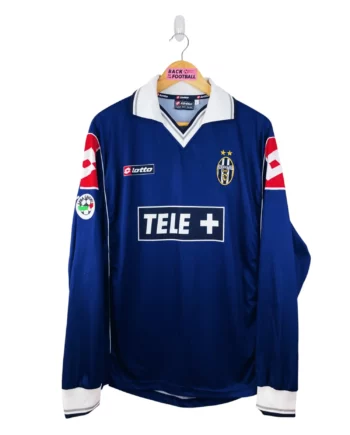 maillot vintage third Juventus 2000/2001 manches longues player issue (stock pro)