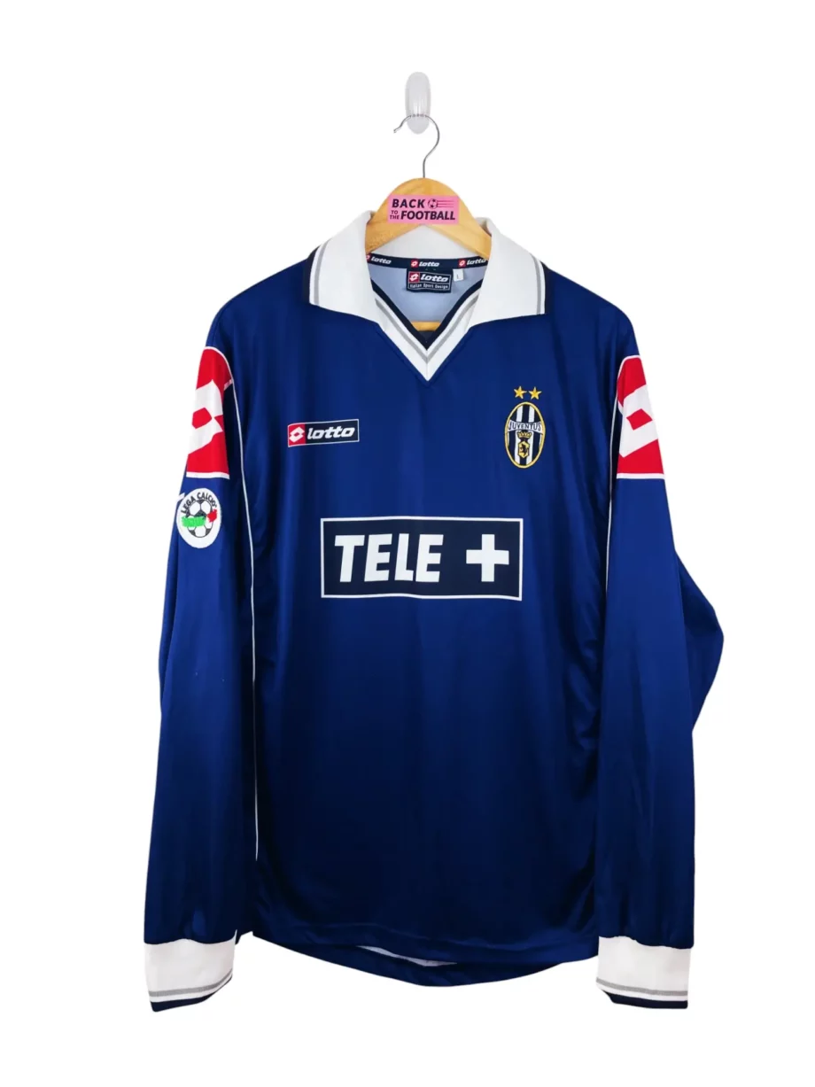 maillot vintage third Juventus 2000/2001 manches longues player issue (stock pro)