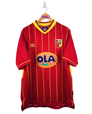 maillot vintage domicile RC Lens 1999/2000
