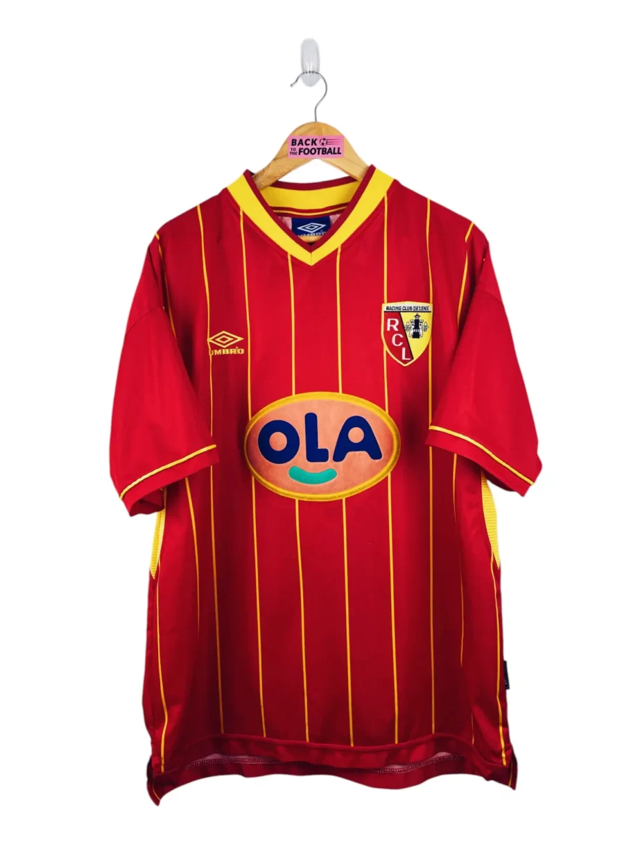 maillot vintage domicile RC Lens 1999/2000