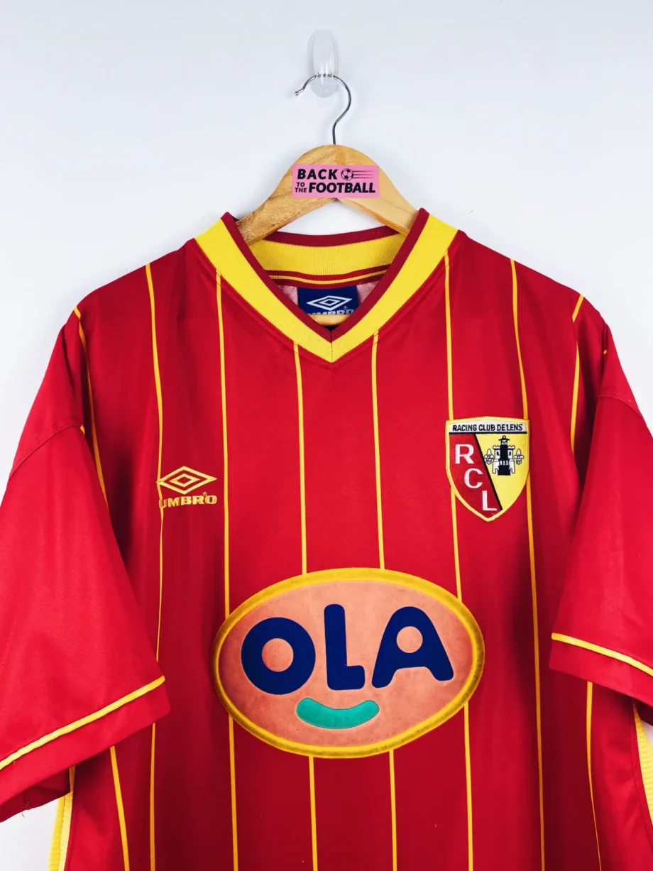 maillot vintage domicile RC Lens 1999/2000