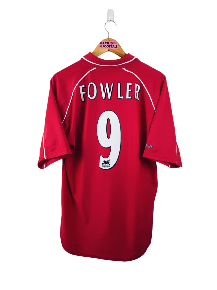 maillot vintage domicile Liverpool 2000/2002 floqué Fowler #9