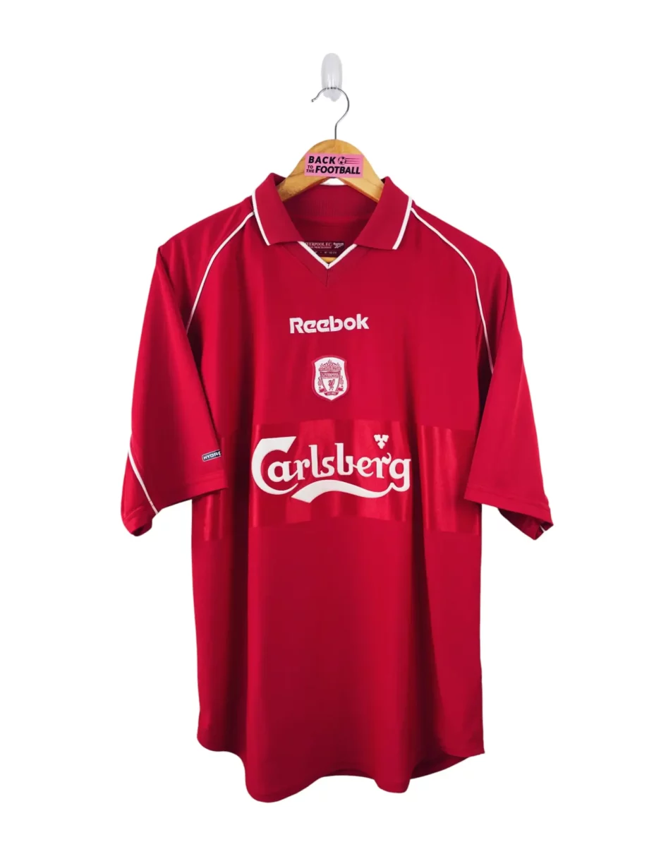 maillot vintage domicile Liverpool 2000/2002 floqué Fowler #9