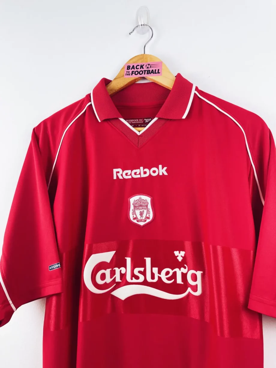 maillot vintage domicile Liverpool 2000/2002 floqué Fowler #9