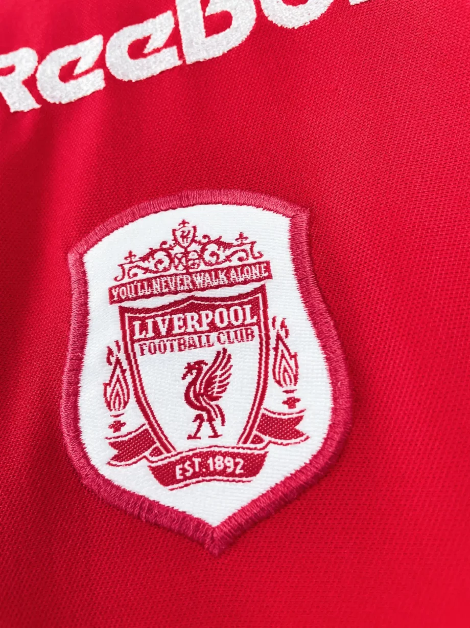 maillot vintage domicile Liverpool 2000/2002 floqué Fowler #9