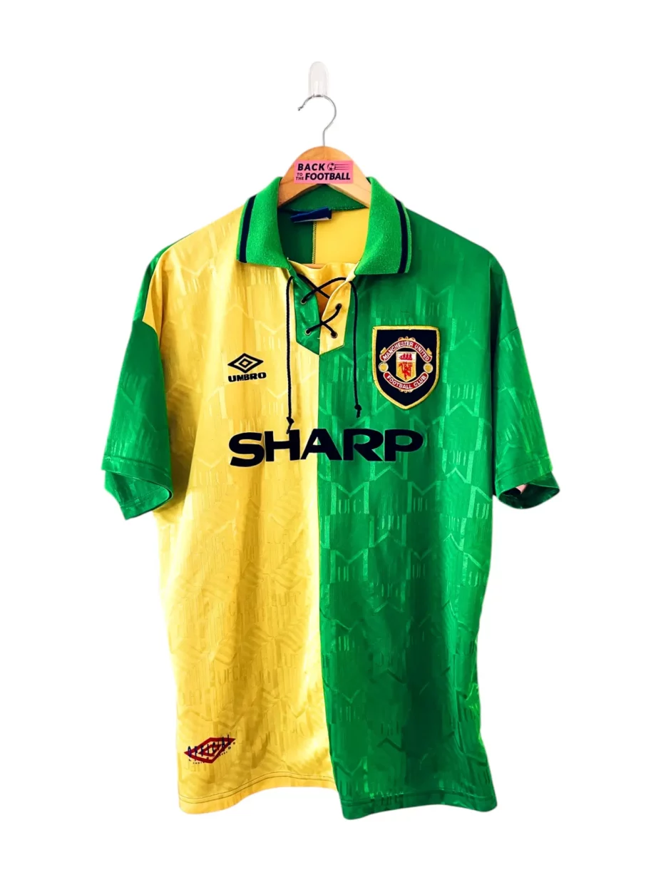 maillot vintage third Manchester United 1992/1994 floqué Cantona #7