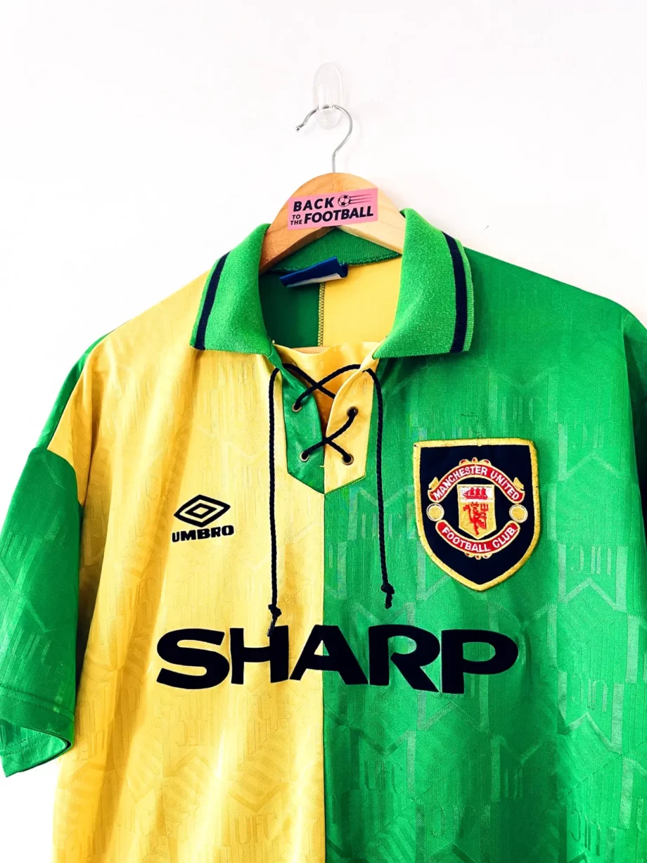 maillot vintage third Manchester United 1992/1994 floqué Cantona #7