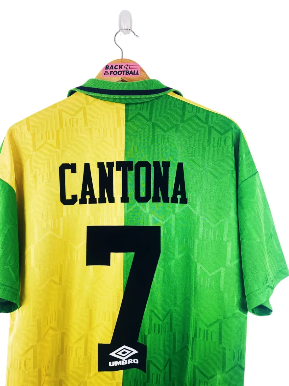 maillot vintage third Manchester United 1992/1994 floqué Cantona #7