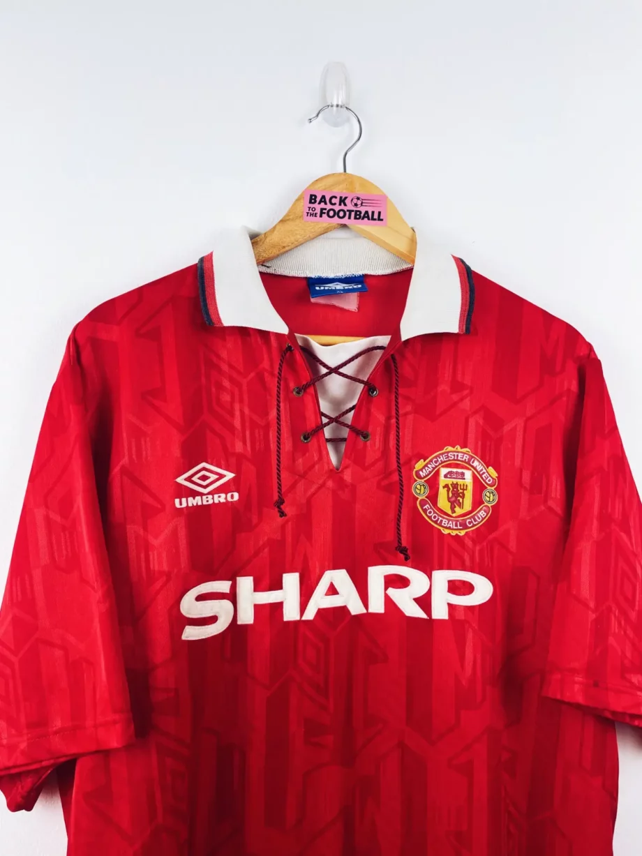 maillot vintage domicile Manchester United 1992/1994