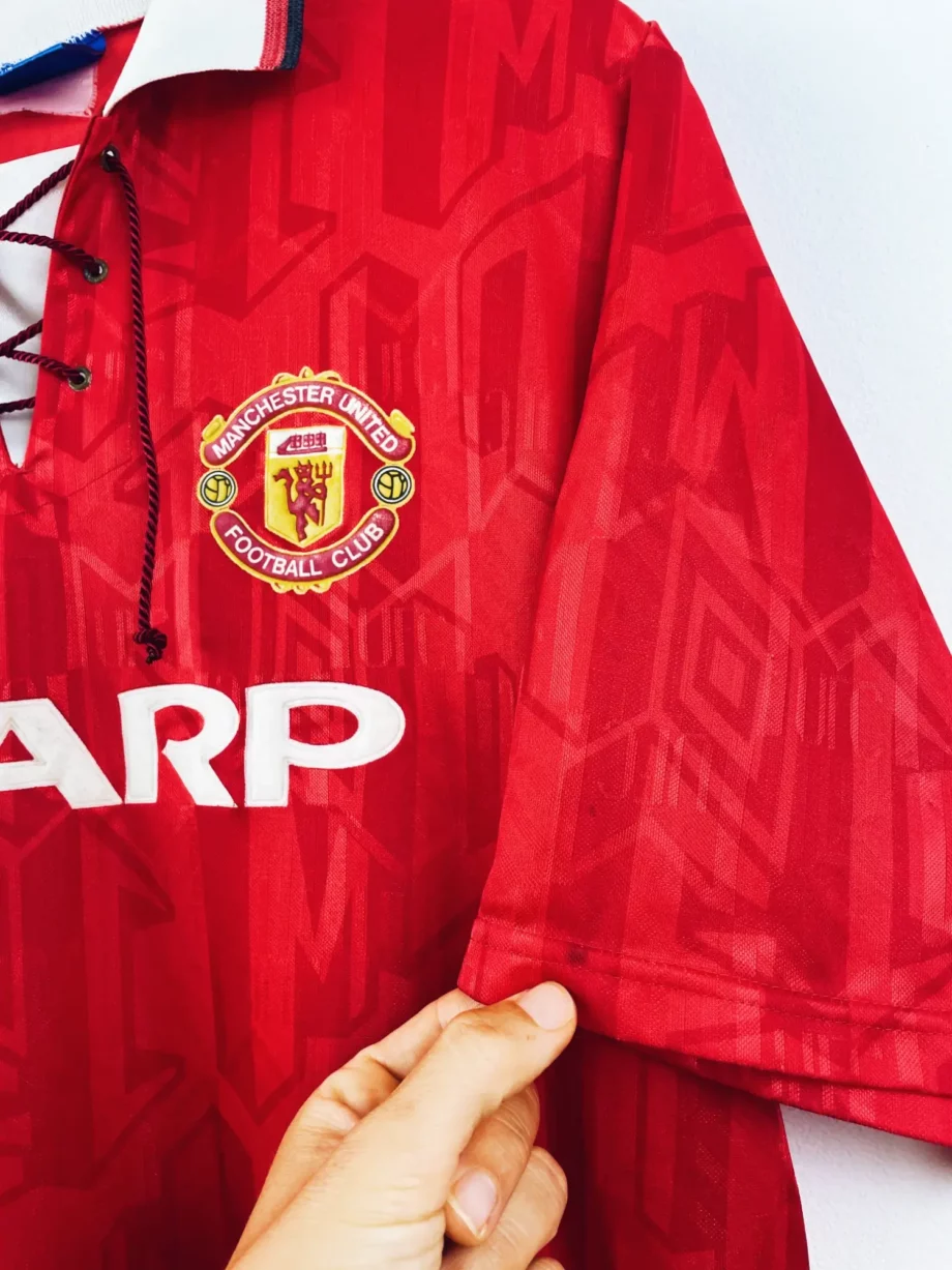 maillot vintage domicile Manchester United 1992/1994
