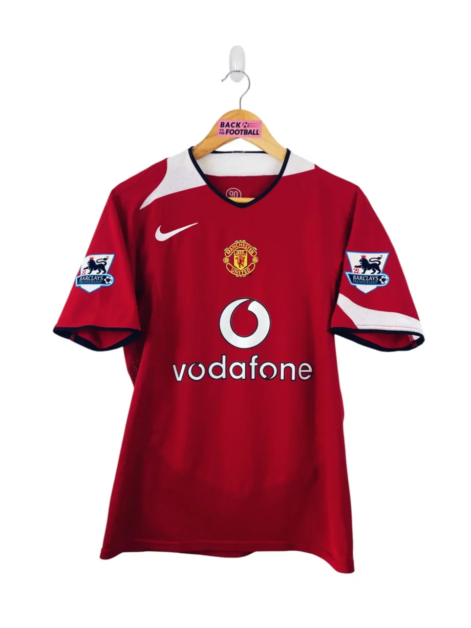 maillot vintage domicile Manchester United 2004/2006 floqué V. Nistelrooy #10