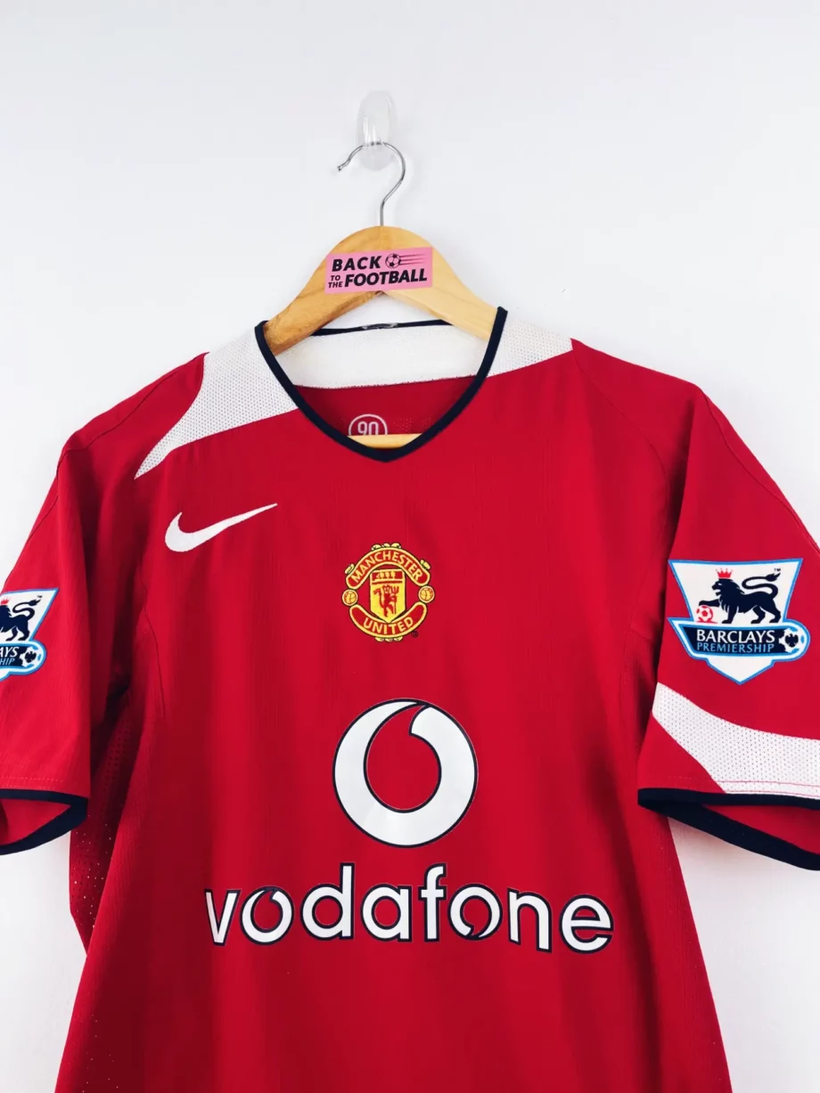maillot vintage domicile Manchester United 2004/2006 floqué V. Nistelrooy #10