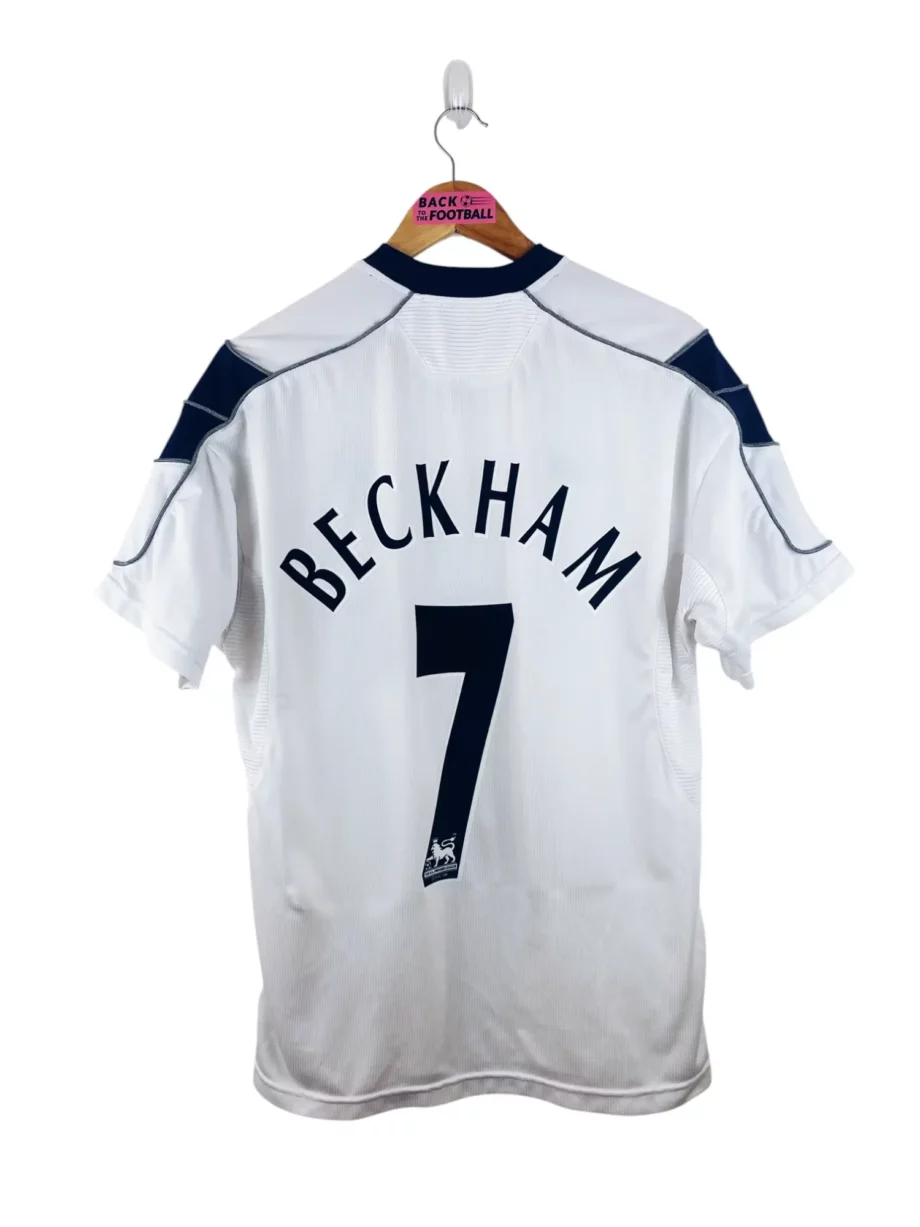 maillot vintage extérieur Manchester United 2000/2001 floqué Beckham #7
