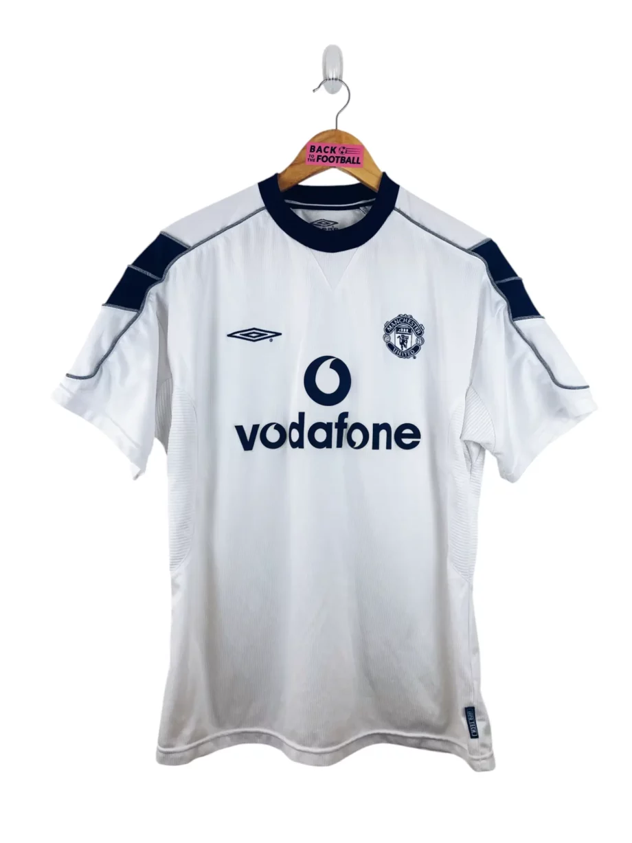 maillot vintage extérieur Manchester United 2000/2001 floqué Beckham #7