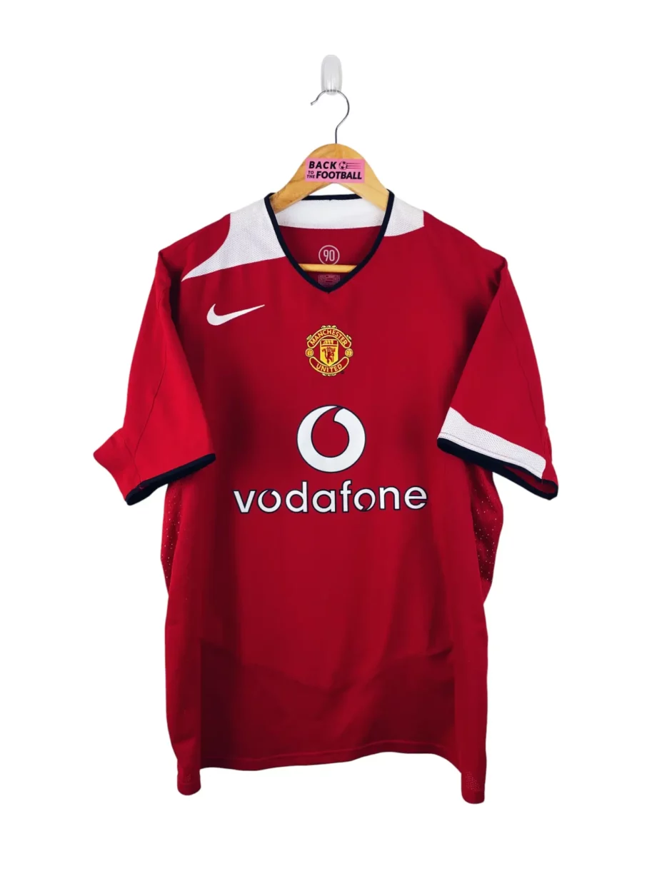 maillot vintage domicile Manchester United 2004/2006 floqué Ronaldo #7