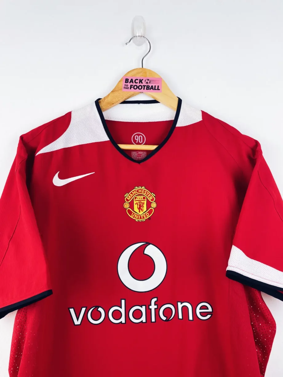maillot vintage domicile Manchester United 2004/2006 floqué Ronaldo #7