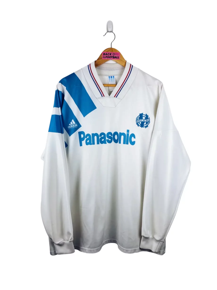 maillot vintage domicile OM 1991/1992 manches longues