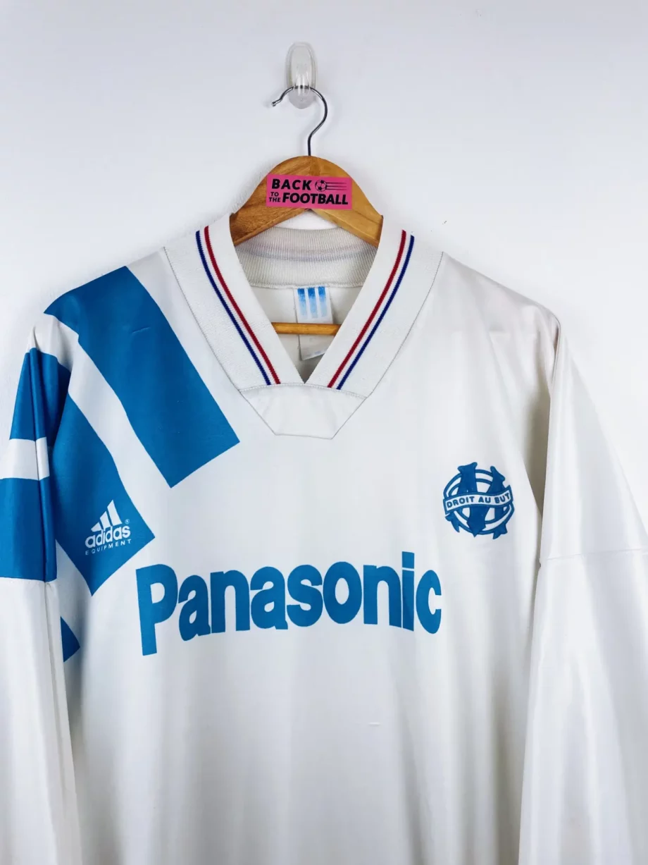 maillot vintage domicile OM 1991/1992 manches longues