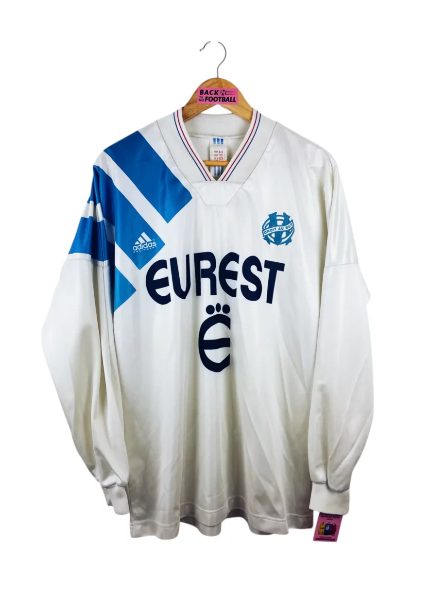 maillot vintage domicile OM 1993/1994 manches longues