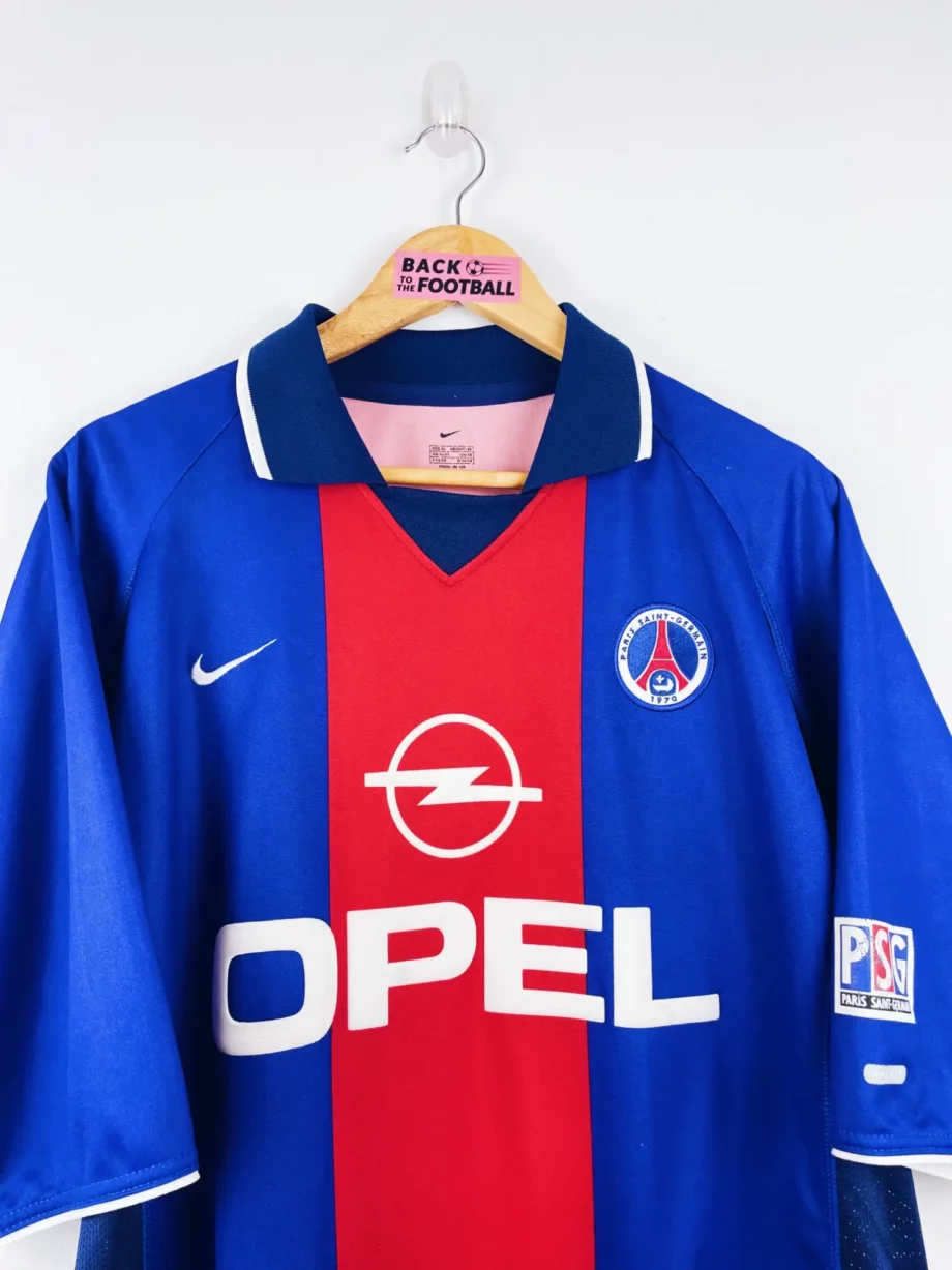 maillot vintage domicile PSG 2000/2001
