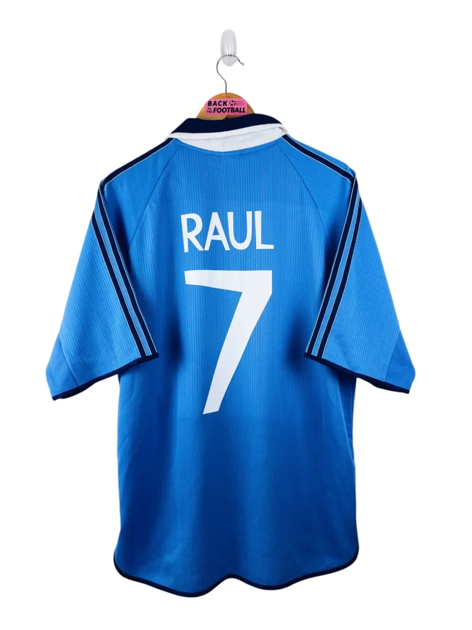 maillot vintage third Real Madrid 1999/2001 floqué Raul #7