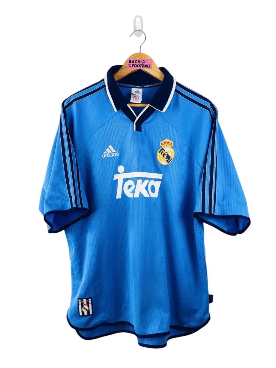 maillot vintage third Real Madrid 1999/2001 floqué Raul #7