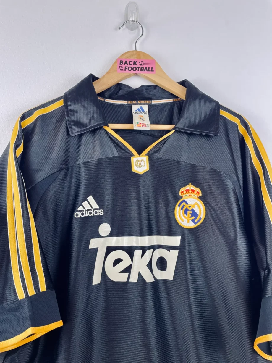 maillot vintage extérieur Real Madrid 1999/2000 floqué Anelka #19