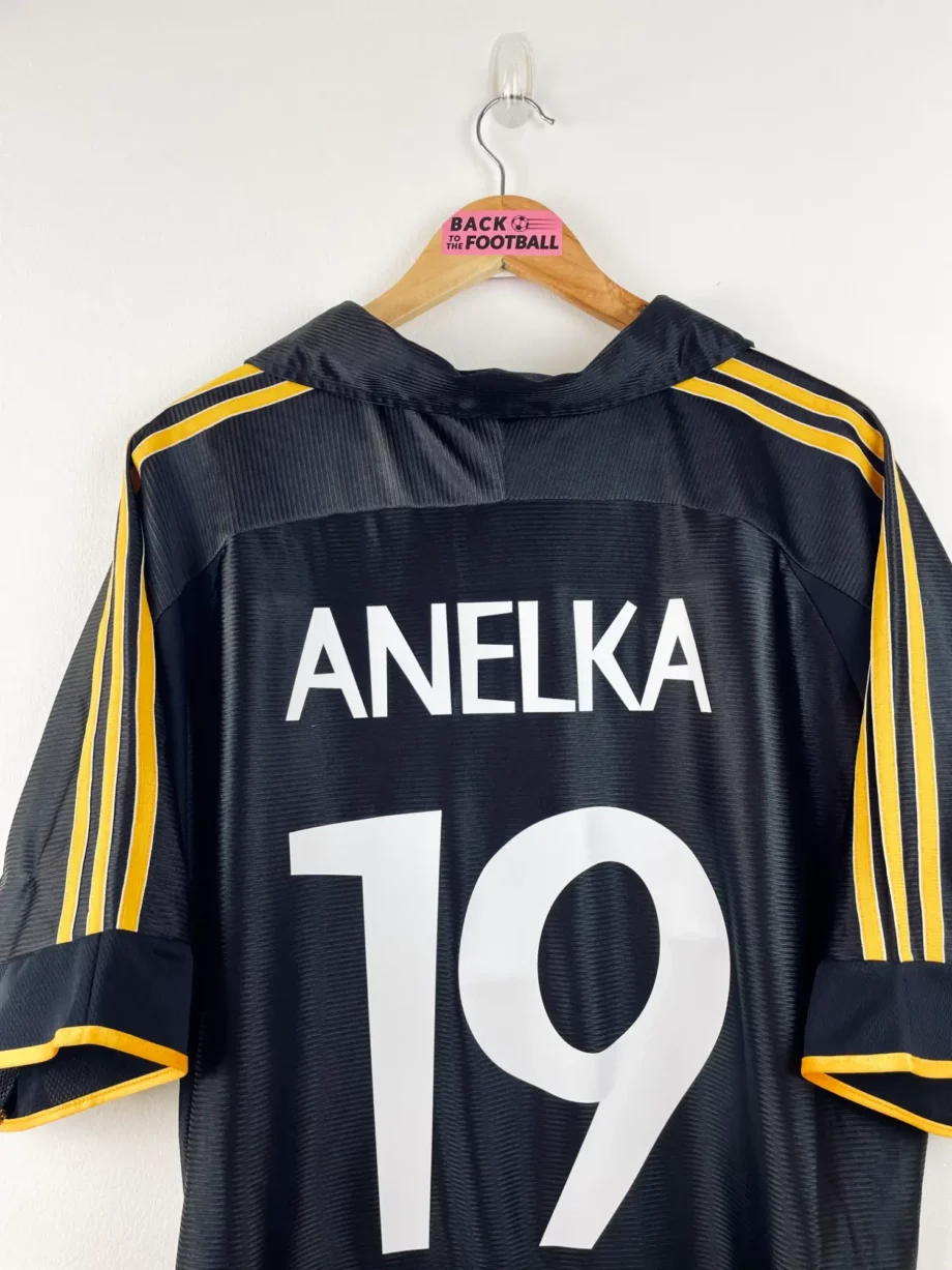 maillot vintage extérieur Real Madrid 1999/2000 floqué Anelka #19