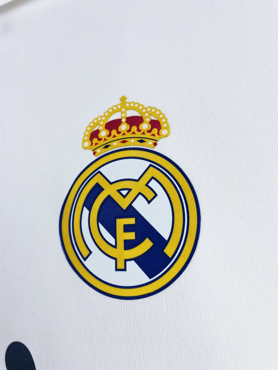 maillot vintage domicile Real Madrid 2011/2012 manches longues floqué Benzema #9