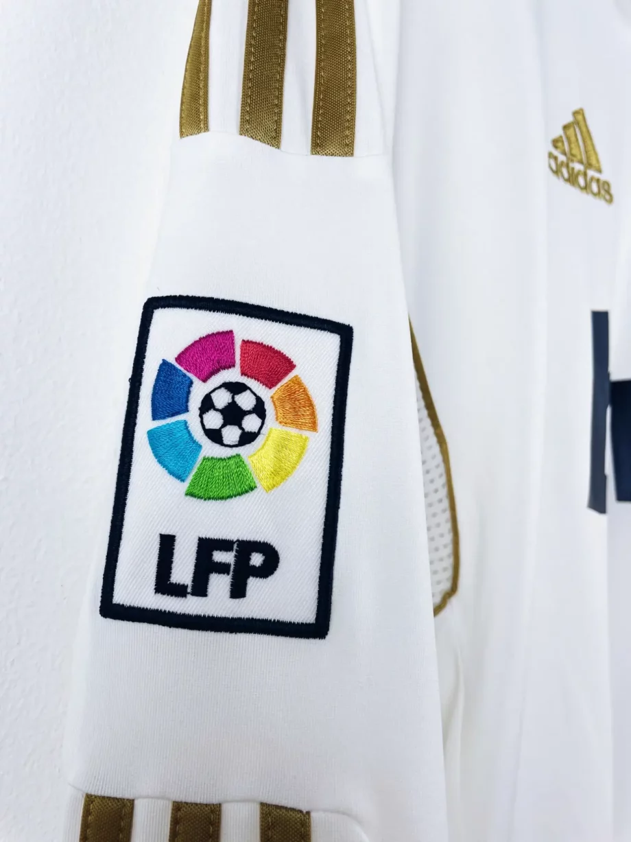 maillot vintage domicile Real Madrid 2011/2012 manches longues floqué Benzema #9