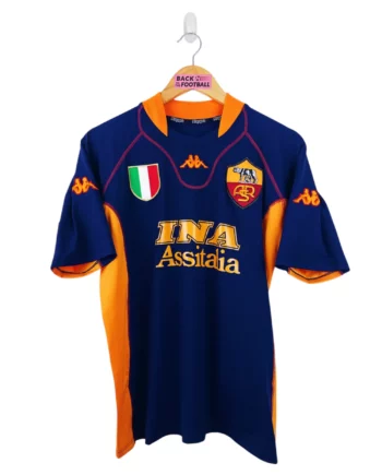 maillot vintage third AS Roma 2001/2002