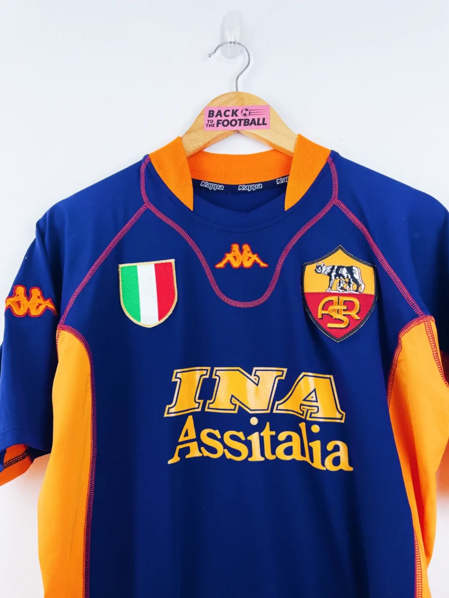 maillot vintage third AS Roma 2001/2002