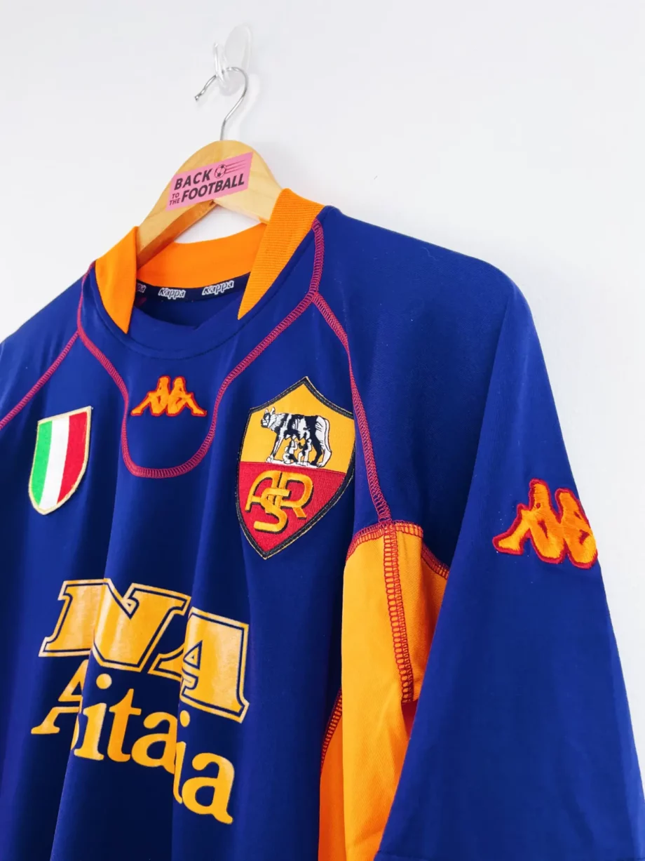 maillot vintage third AS Roma 2001/2002
