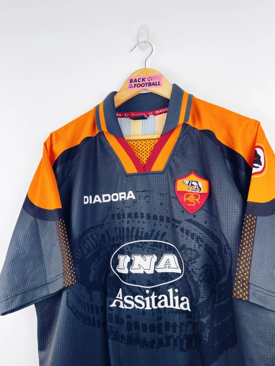 maillot vintage third AS Roma 1997/1998 floqué Cafu' #2