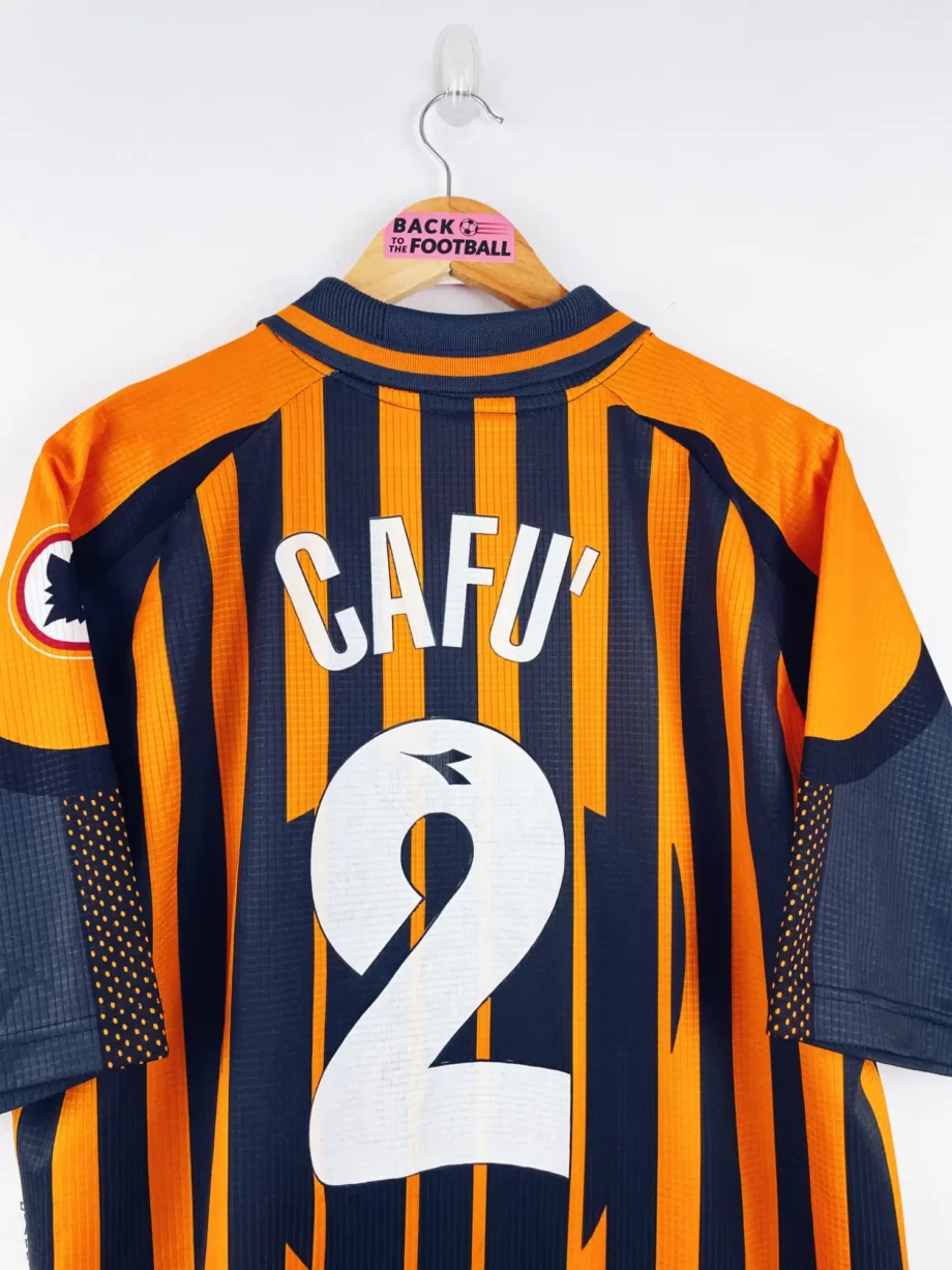 maillot vintage third AS Roma 1997/1998 floqué Cafu' #2