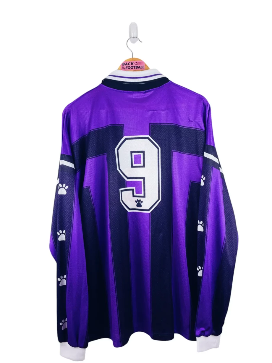 maillot vintage extérieur Real Valladolid 1997/1999 manches longues player issue (stock pro)