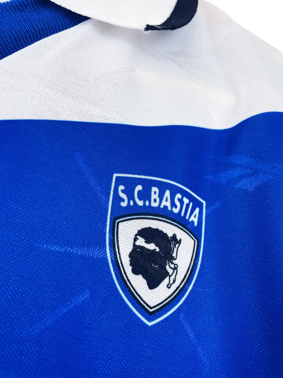 maillot vintage domicile SC Bastia 1995/1997