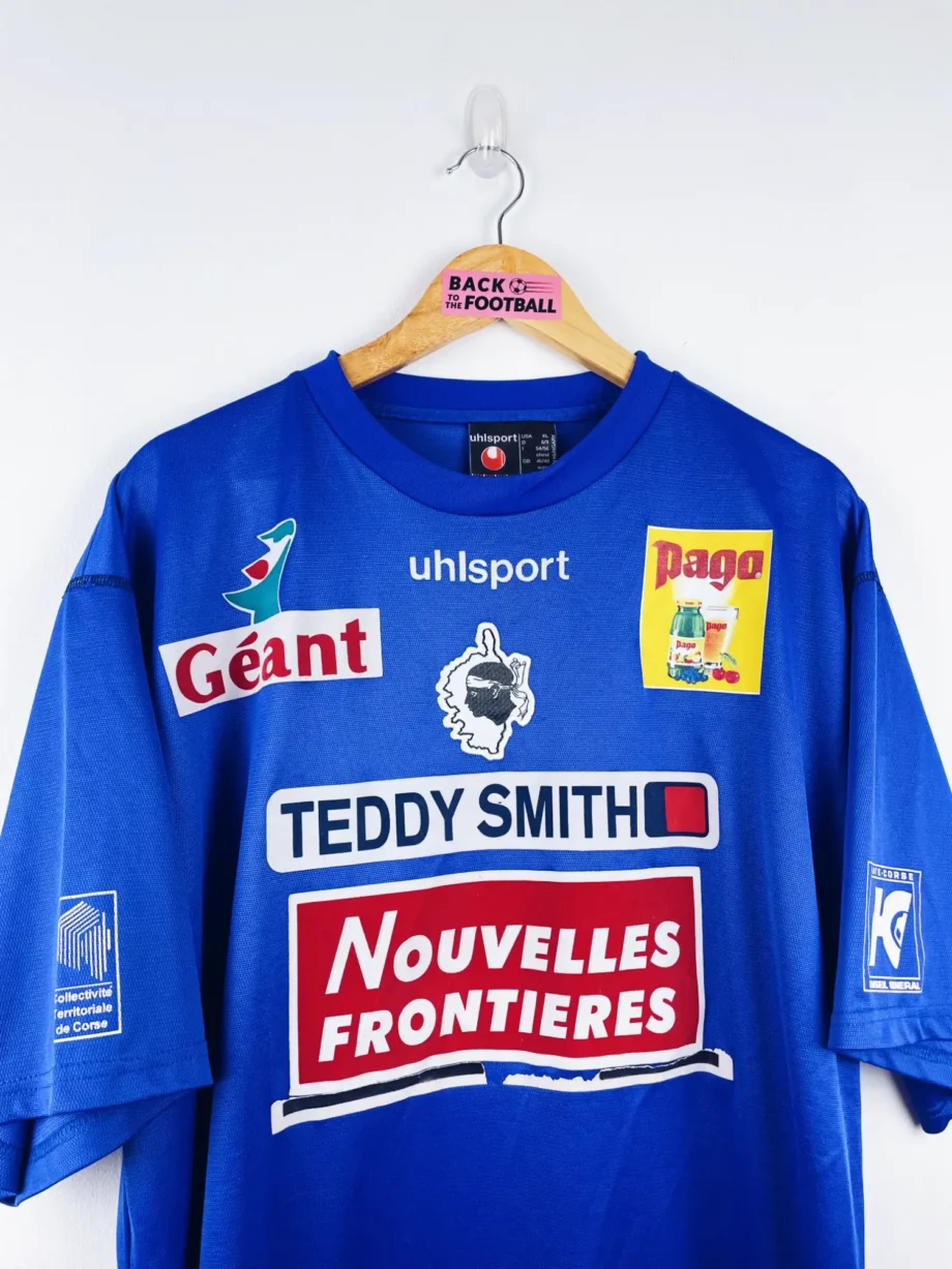 maillot vintage domicile SC Bastia 2003/2004