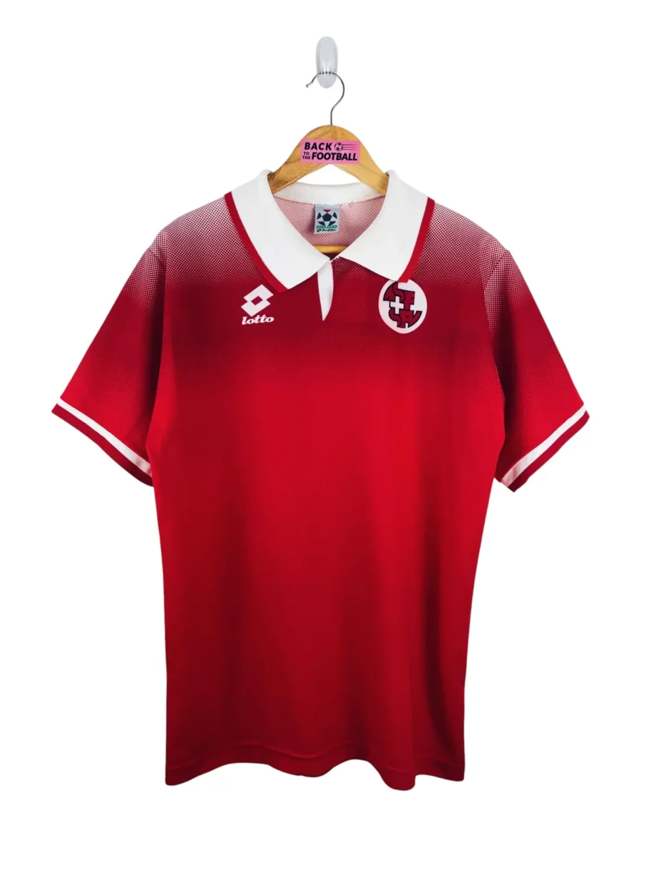 maillot vintage domicile Suisse 1996