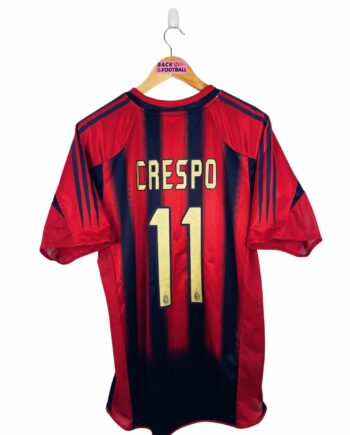 maillot vintage domicile AC Milan 2004/2005 floqué Crespo #11
