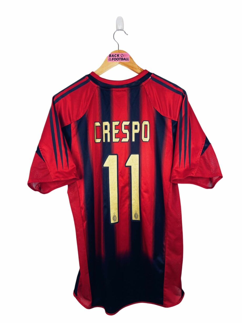 maillot vintage domicile AC Milan 2004/2005 floqué Crespo #11